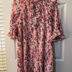 NWT Ganni Floral Dress